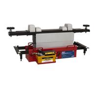 Sealey Air Jacking Beam 2 Tonne with Arm Extenders & Flat Roller Supports SJBEX2