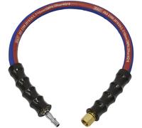 Sealey Air Leader Hose 600mm x Ø10mm with Tailpiece & 1/4"BSP Union