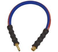 Sealey AH2R Air Leader Hose 600Mm X Ø8Mm With Tailpiece & 1/4inBsp Union