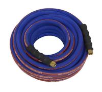 Sealey Air Line Hose 15m x 8mm with 1/4"BSP Unions Extra Heavy Duty AH15R