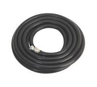 Sealey Air Line Hose 5m x 10mm With 1/4"BSP Unions Heavy Duty AH5RX/38