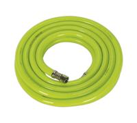 Sealey Air Hose AHFC538 High Visibility 5Mtr x ?10Mm with 1/4In Bsp Unions