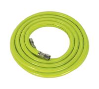 Sealey Air Line Hose High Visibility 5m x 8mm With 1/4"BSP Unions AHFC5