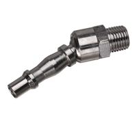 Sealey Air Line Male Screwed Swivel Adaptor 1/4" BSP Pack of 1