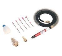 Sealey Air Micro Die Grinder 3mm Collet Shrouded Exhaust 58000 Rpm Sa673