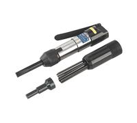 Sealey Air Needle Scaler Flux Chipper Chisel Head Paint Rust Metal Descaler