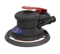 Sealey SA801 Air Palm Orbital Sander Ø150Mm Dust-Free