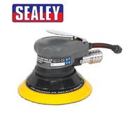 Sealey Sa09 Air Palm Orbital Sander 150Mm Dust-Free
