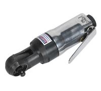 Sealey Air Ratchet Wrench 1/4"sq Drive Super Stubby Sa230