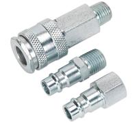 Sealey Air Tool Coupling Kit 1/4"BSP High Flow
