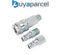 Sealey Air Tool Coupling Kit 1/4 Inch BSP HIGH FLOW ACH60
