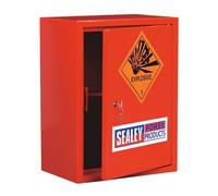 Sealey Airbag Cabinet With Quality Slam Type Lock Wall Mountable - Red Ap95