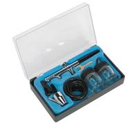 Sealey Airbrush Professional Kit Dual Action Air Brush Spray Without Propellant