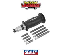 Sealey Impact Driver Set AK2082 10Pc Protection Grip