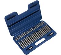 Sealey AK219 TRX-Star/Spline/Hex Bit Set 42 Piece 3/8 and 1/2sq Drive
