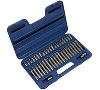 Sealey AK219 TRX Star/Spline/Hex Bit & Driver Set 42 Piece 3/8" & 1/2" Square Drive (AK-219)