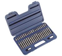 Sealey AK219 TRX-Star/Spline/Hex Bit Set 42 Piece 3/8 and 1/2sq Drive