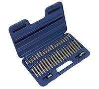 Sealey Trx-star/spline/hex Bit Set 42pc 3/8in. and 1/2in. Sq Drive
