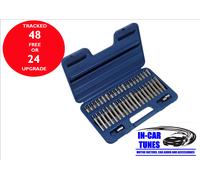 Sealey AK219 TRX-Star Torx Hex Allen Head Spline - 42pc Bit Set 3/8 1/2 Drive