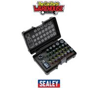 Sealey AK21902 28pc 3/8" & 1/2"Sq Drive Impact TRX-Star*/Hex/Spline Bit Set