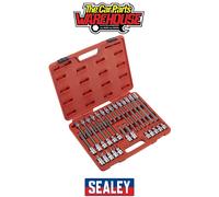Sealey Socket Bit Set AK2194 TRX-Star 32pc 1/2" Sq Drive