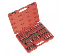Sealey AK2195 Spline Socket Bit Set 26Pc 1/2inSq Drive