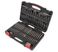TRX-Star*/Security TRX-Star*/Hex/Ribe/Spline Bit Set 74pc 3/8" & 1/2"Sq Drive