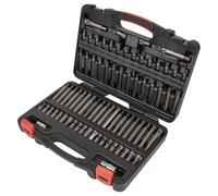 TRX-Star*/Security TRX-Star*/Hex/Ribe/Spline Bit Set 74pc 3/8" & 1/2"Sq Drive