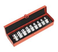 Sealey AK230 Trx-star Female Socket Set 9pc 1/2"sq Drive