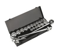 Sealey AK259/CRV Premier Socket Set 3/4"Sq Drive 12-point 22pc