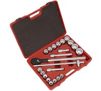 Sealey AK2598 Premier Socket Set 3/4"Sq Drive 12-point 22pc