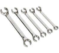 Sealey AK2651, Brake Pipe Spanner Flare Wrench Metric Set 5 Piece