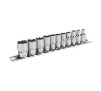 Sealey AK2670 Socket Set 11pc 1/4" sq Drive 6pt Walldrive Imperial