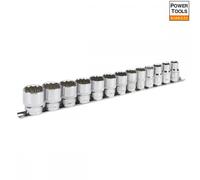 Sealey AK2674 Socket Set 13Pc 1/2inSq Drive 12Pt Walldrive® Imperial