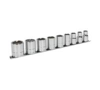 Sealey AK2677 Premier Whitworth Socket Set 1/2"Sq Drive 9pc