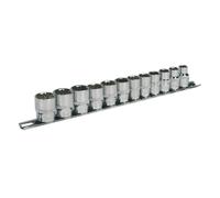 Sealey AK2682 Premier Socket Set 3/8"Sq Drive 12-point 12pc
