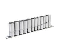 Sealey Socket Set12 Piece 3/8" Square Drive 12PT Deep WallDrive Metric
