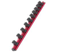 Sealey AK27084 Socket Retaining Rail Magnetic 1/2"Sq Drive 10 Clips