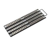 Sealey AK271B Premier Socket Rail Tray 1/4", 3/8" & 1/2"Sq Drive - Black