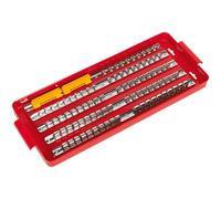 Socket Rail Tray 1/4", 3/8" & 1/2"Sq Drive