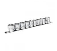 Sealey Ak2740 Socket Set 11Pc 3/8In Sq Drive Lock-On? 6Pt Imperial