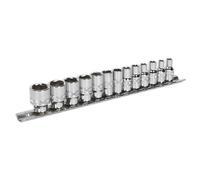 Sealey AK2746 Premier Lock-On™ Socket Set 1/4"Sq Drive 13pc