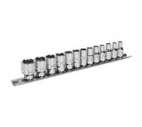 Sealey Ak2746 Socket Set 13Pc 1/4In Sq Drive Lock-On? 6Pt Metric