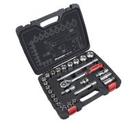 Sealey AK27482 Premier Lock-On™ Socket Set 1/2"Sq Drive 26pc