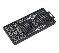 Sealey AK301 Tap & Die Set 40Pc Split Dies - Metric