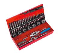 Sealey Ak3015 Tap & Die Set 32Pc Split Dies - Metric