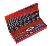Sealey Ak3015 Tap & Die Set 32Pc Split Dies - Metric