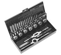 Sealey Tap & Die Set AK3015HSS 32pc HSS 4341 Split Dies – Metric