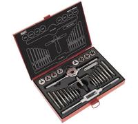 Sealey Ak3028 Tap and Die Set 28Pc Split Dies Metric