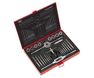 Sealey Ak3028Bsw Tap & Die Set 28Pc Split Dies Imperial Bsw